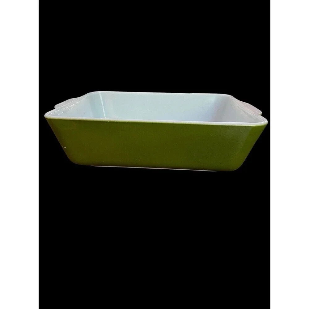 Pyrex Refrigerator Dish 1.5 Quart #503 Verde Avocado Green - No Lid